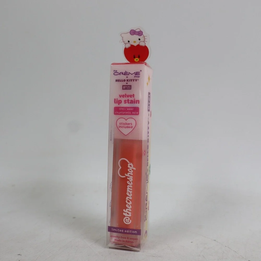 3 PACK The Crème Shop  x Hello Kitty Velvet Lip Stain - Magic Kiss 0.26 oz